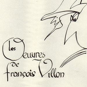 Read more about the article Edition 4: François Villon